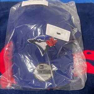 New Era Blue Jays Cap with Embroidered Logo